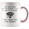 Accent Mug - Wifi Went Down