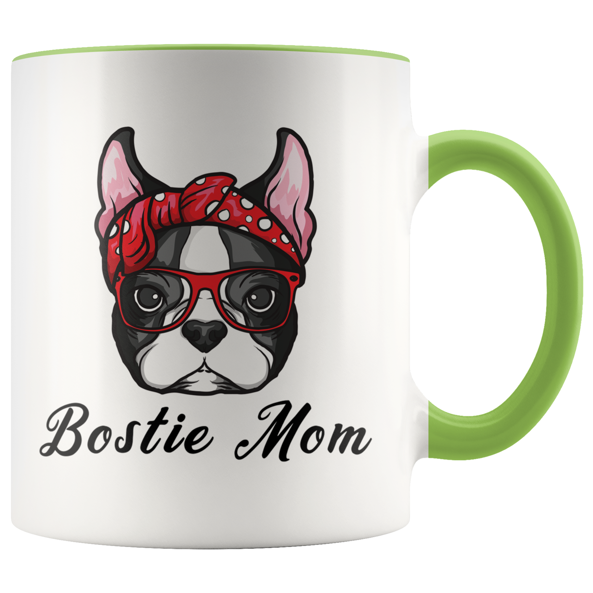 Accent Mug - Bostie Mom