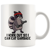 White Mugs - Raccoon Eat Garbage