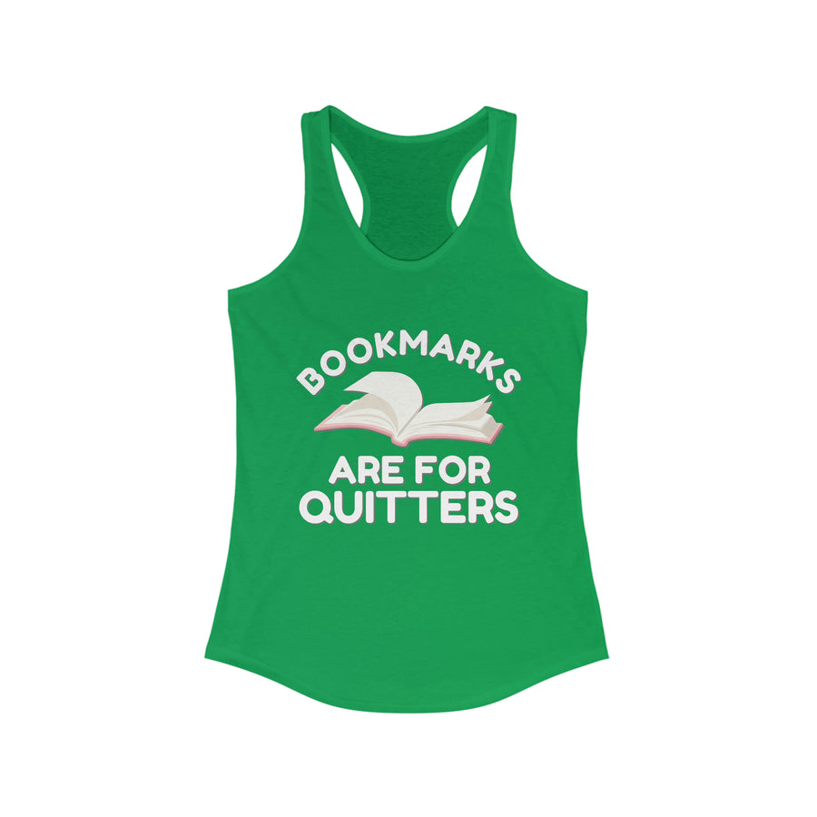 Bookmarks are for Quitters Tank Top SwiftPOD