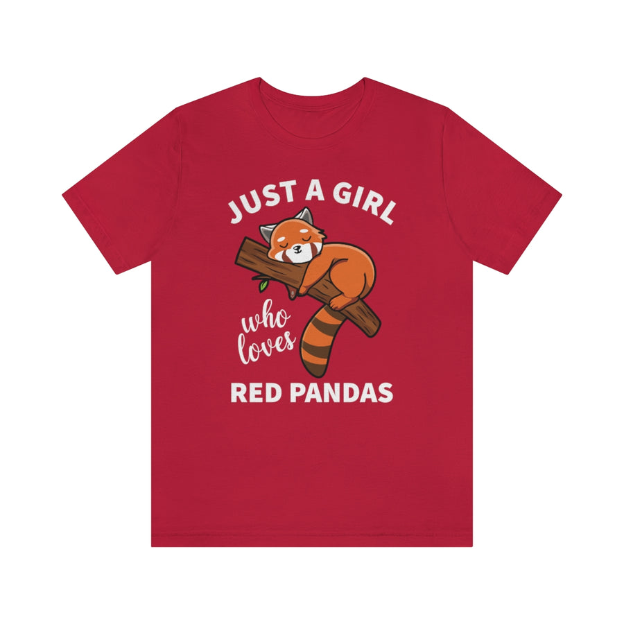 Just a Girl Who loves Red Pandas OPT