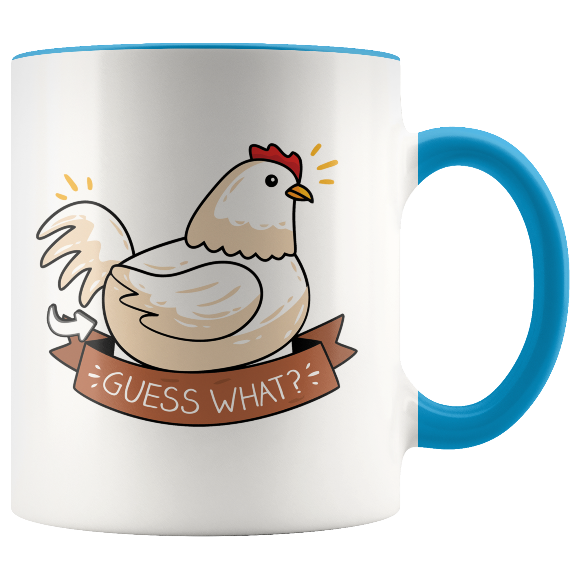Accent Mug - Chicken Butt Mug