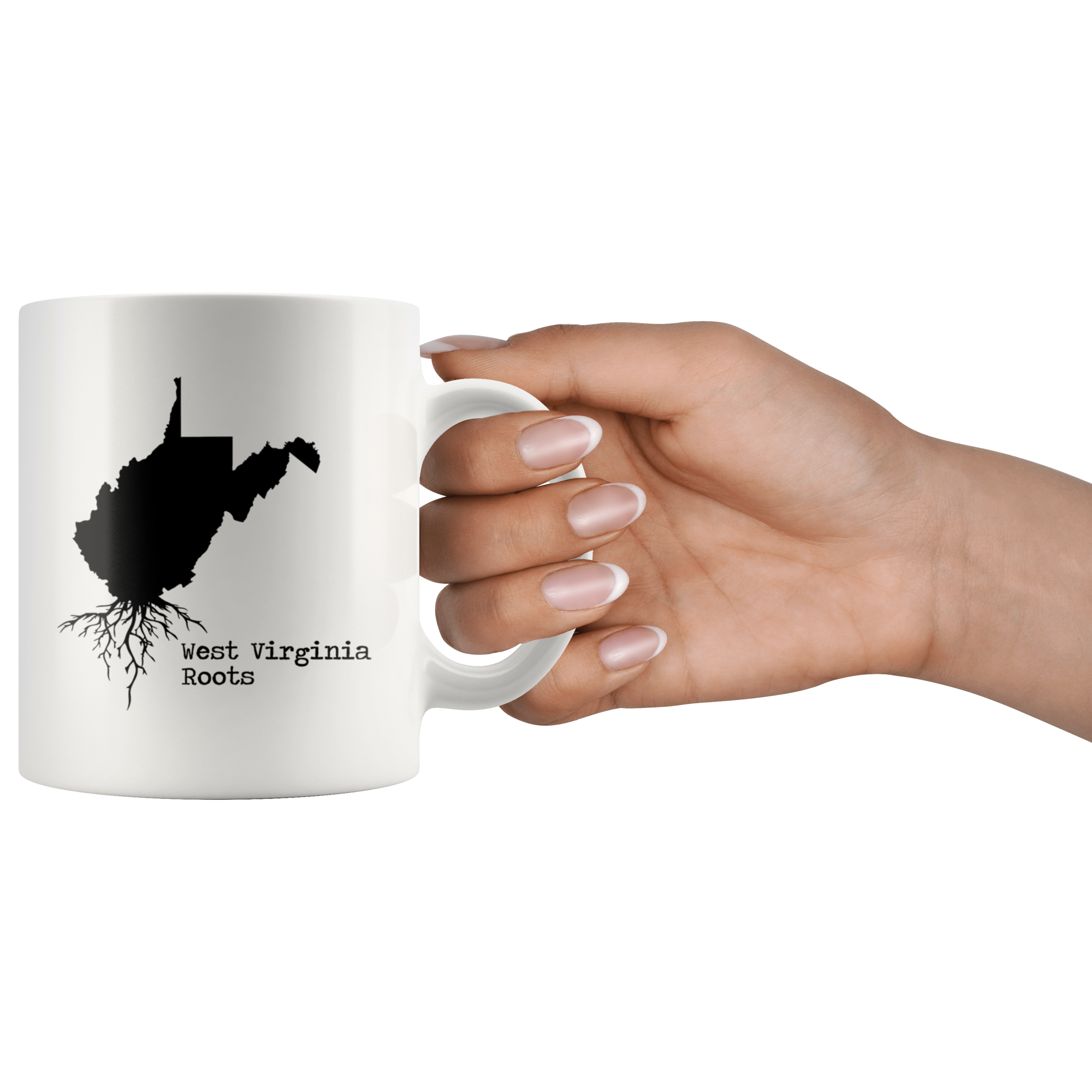 White Mugs - West Virginia Roots