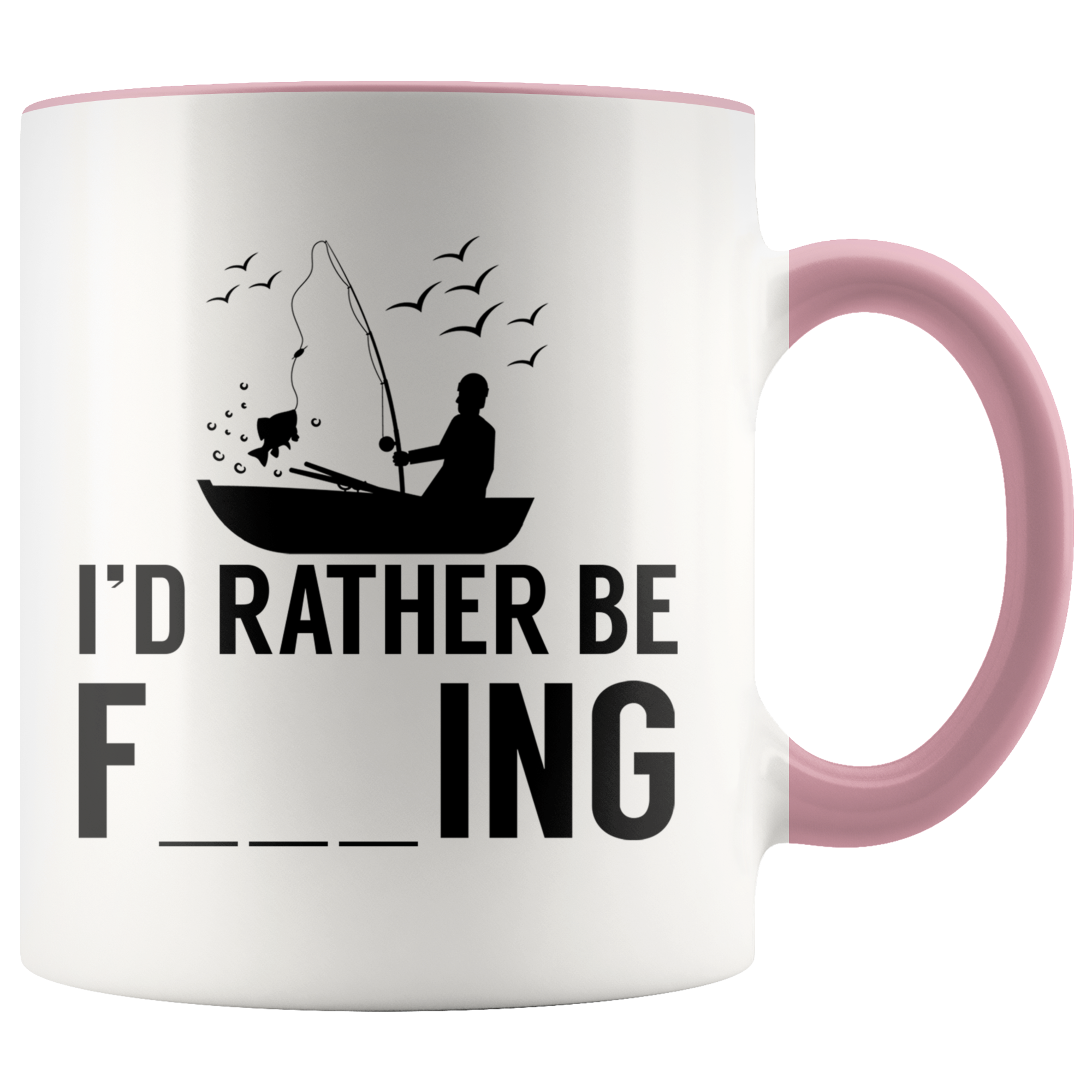 Accent Mug - Rather Be Fishing