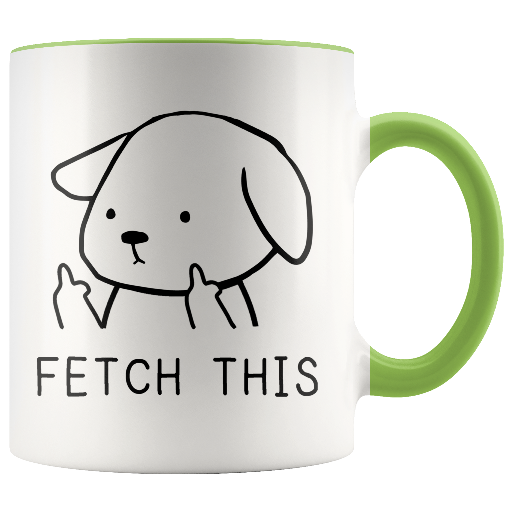 Accent Mug - Fetch This Dog