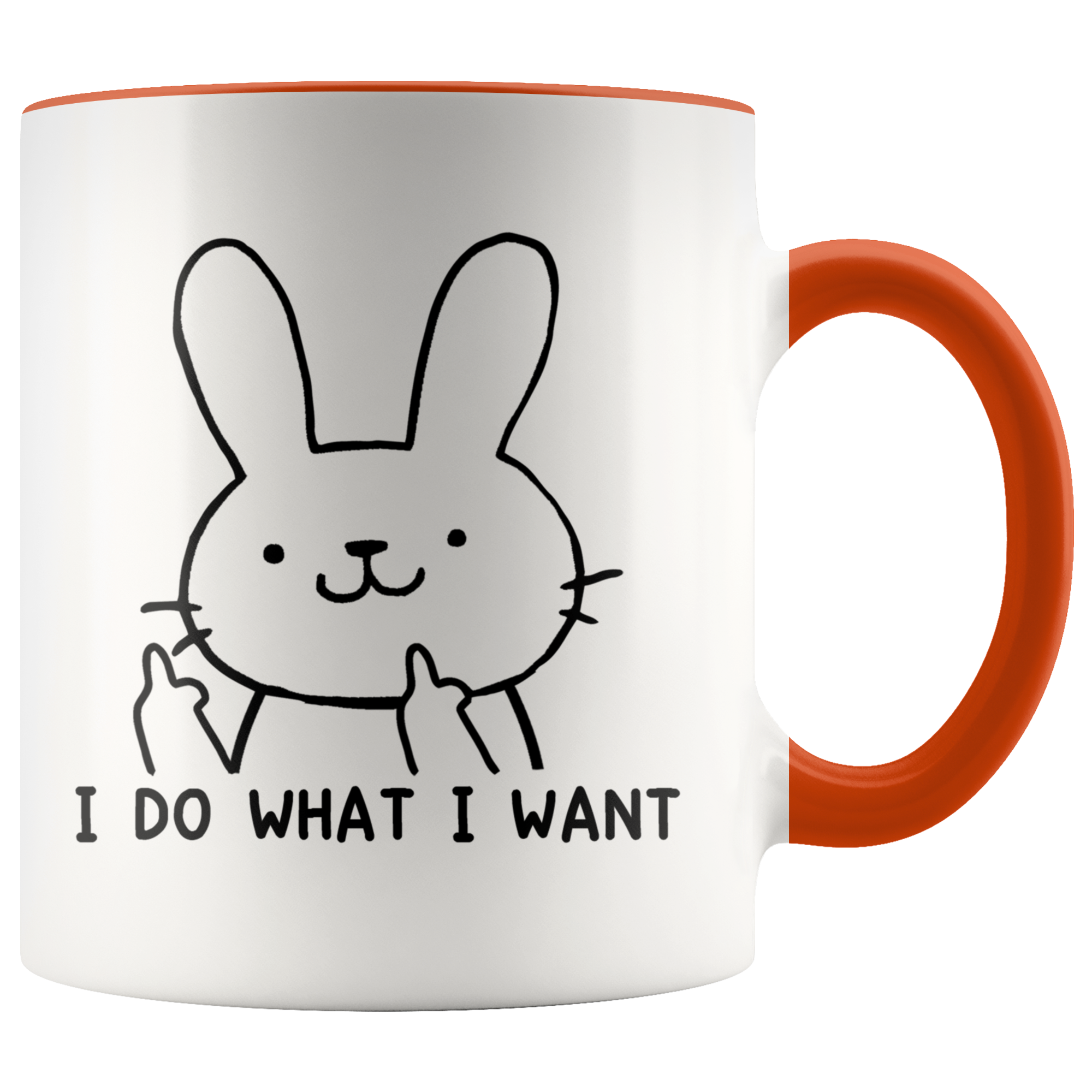 Accent Mug - Bunny Do What I Want