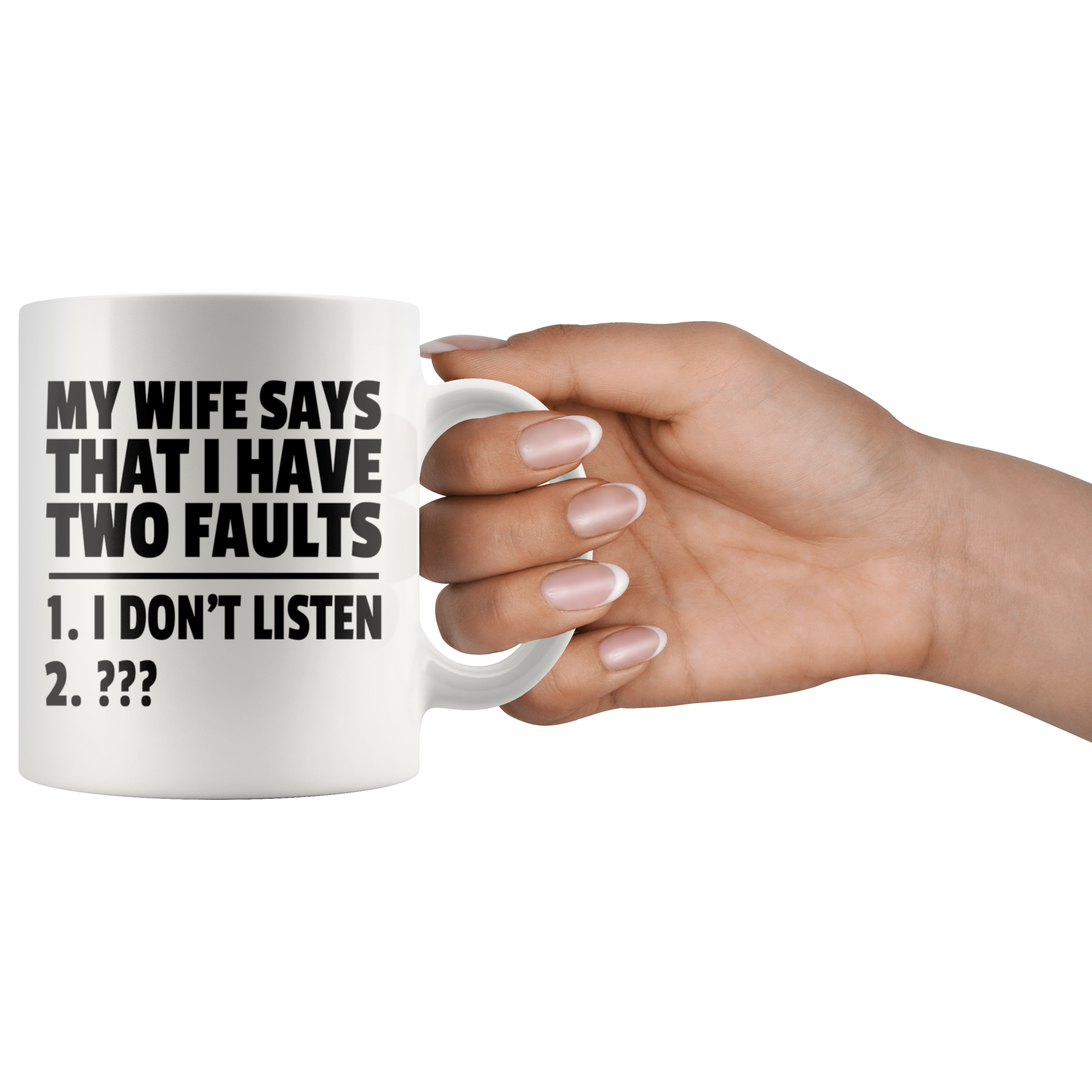 White Mugs - Wife Two Faults
