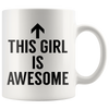 Accent Mug - This Girl Is Awesome
