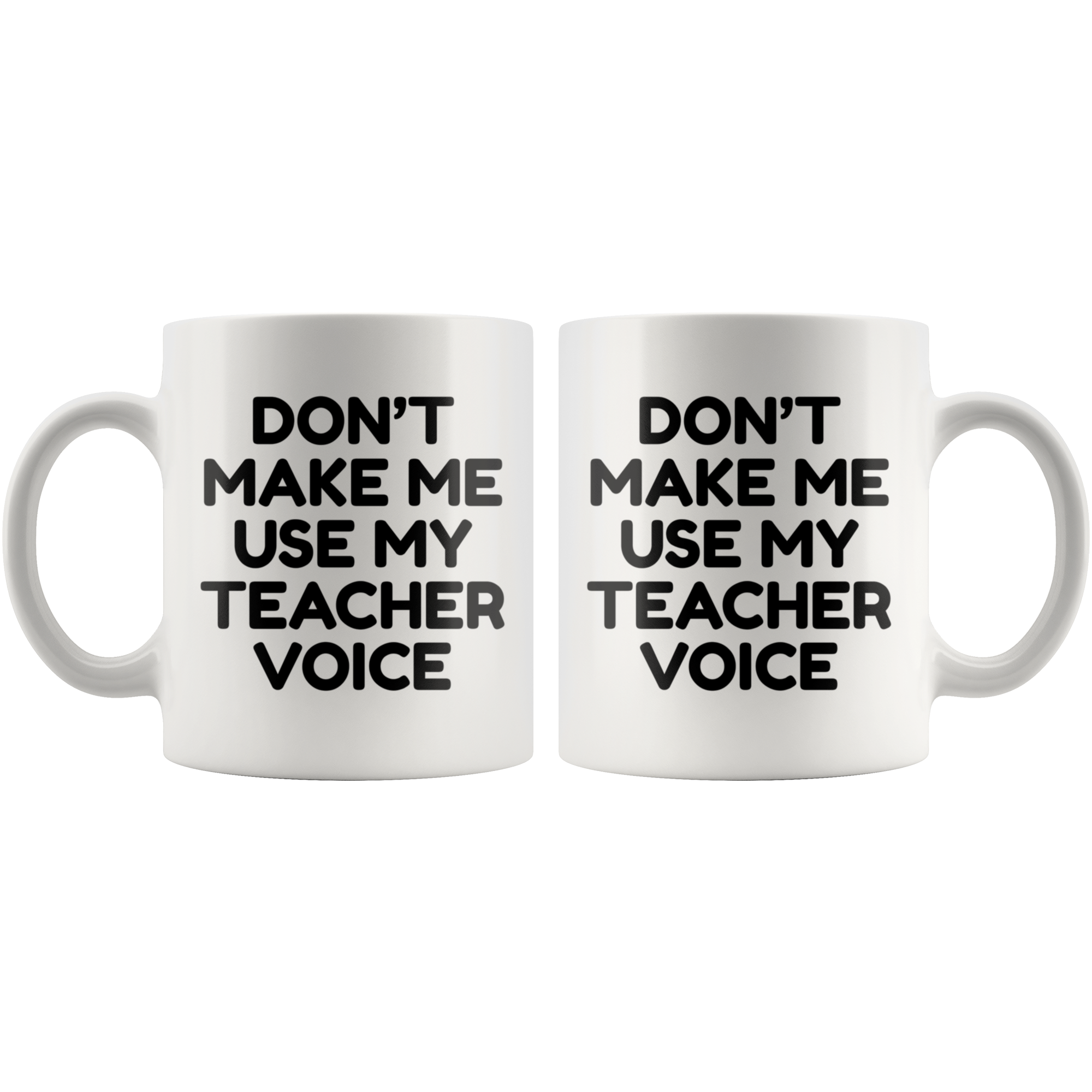 White 11oz Mug - Teacher Voice