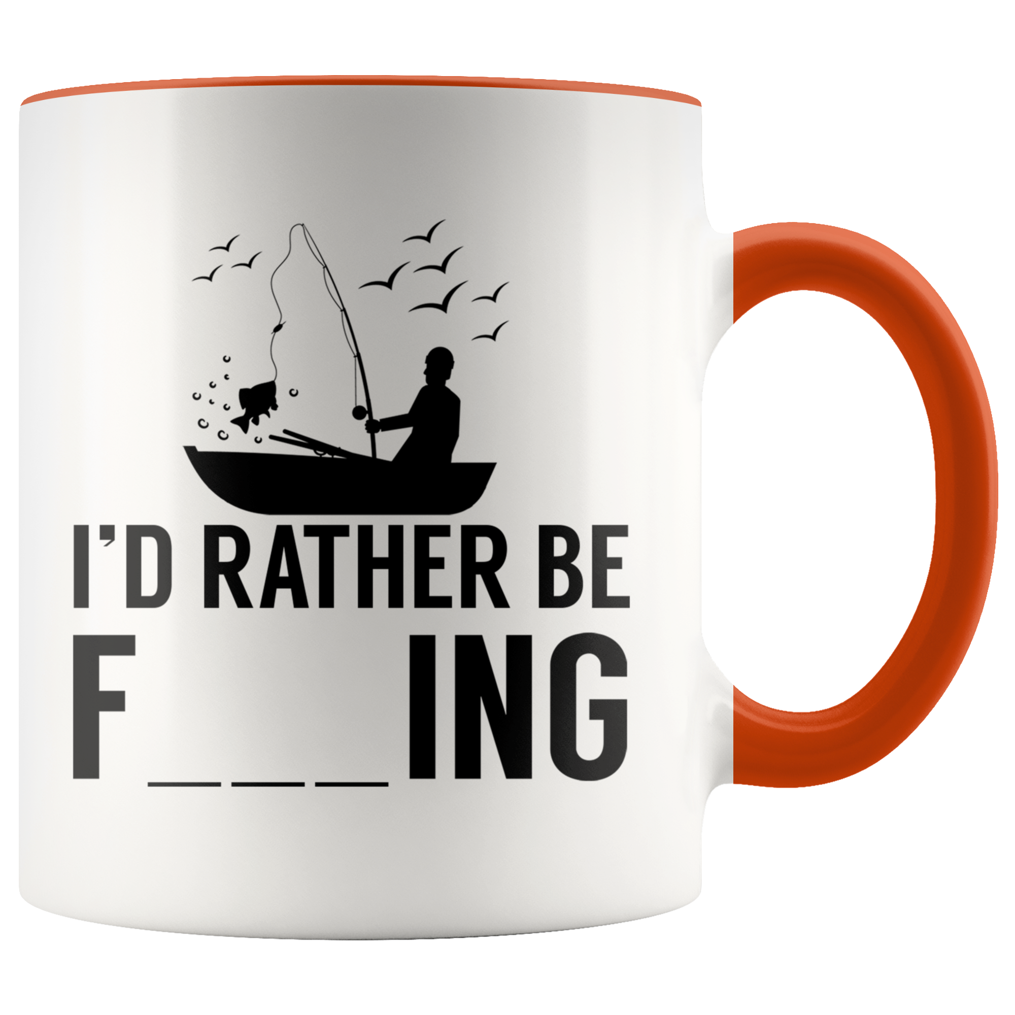 Accent Mug - Rather Be Fishing