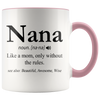 Accent Mug - Nana Definition