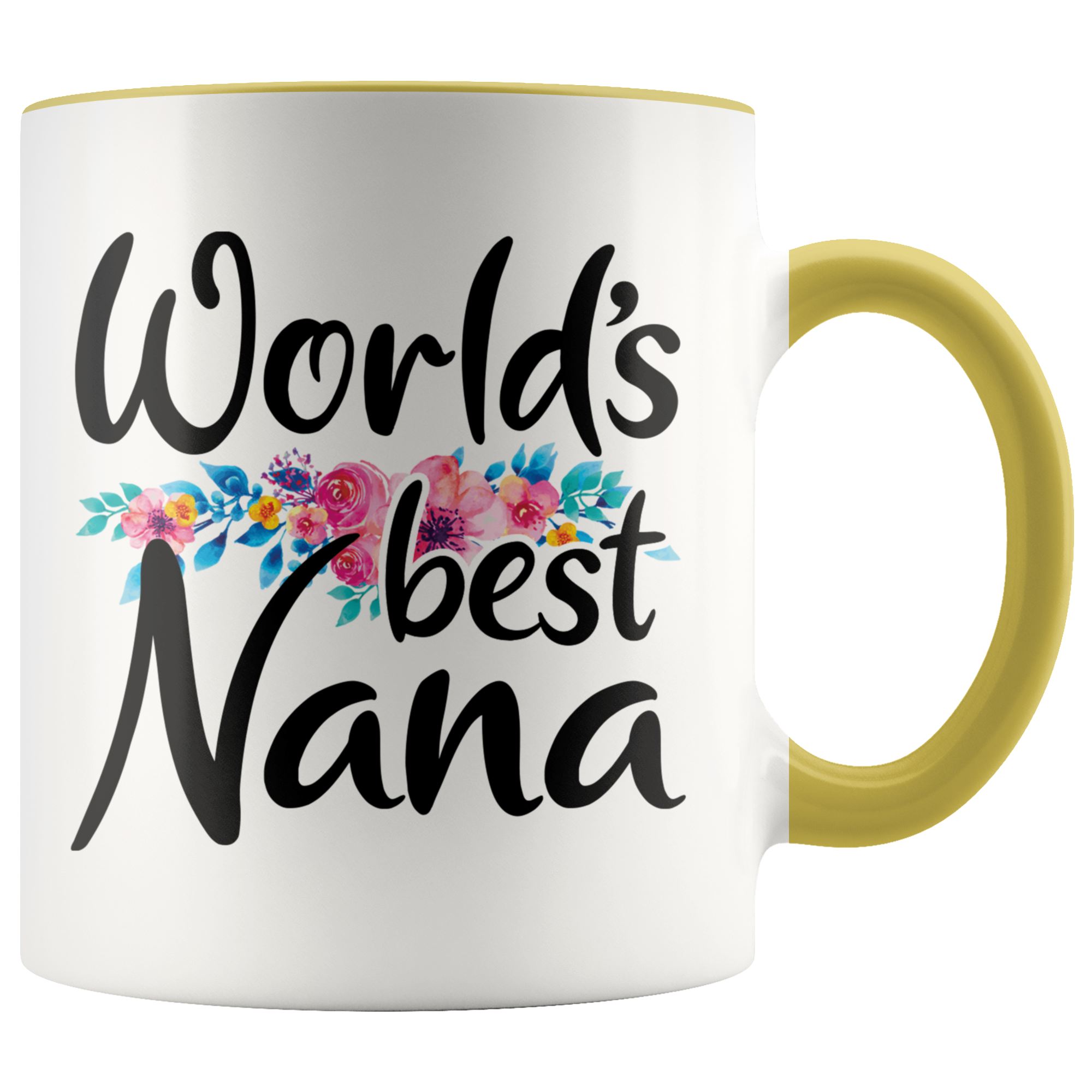 Accent Mug - World's Best Nana
