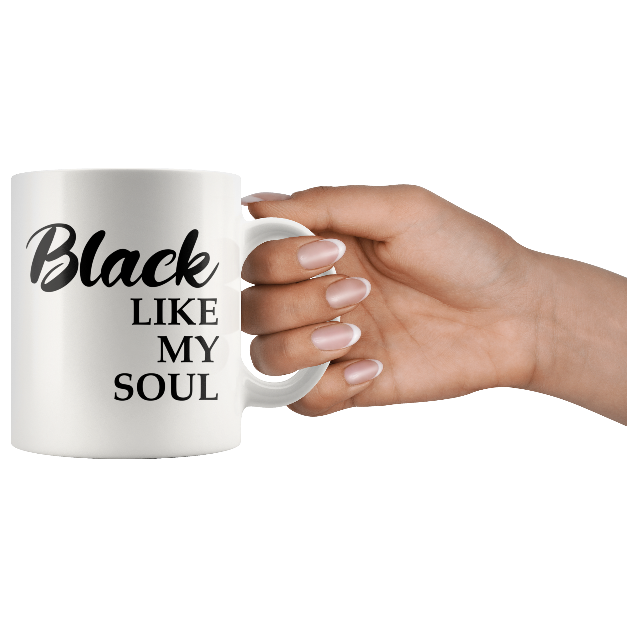 White Mugs - Black Like My Soul