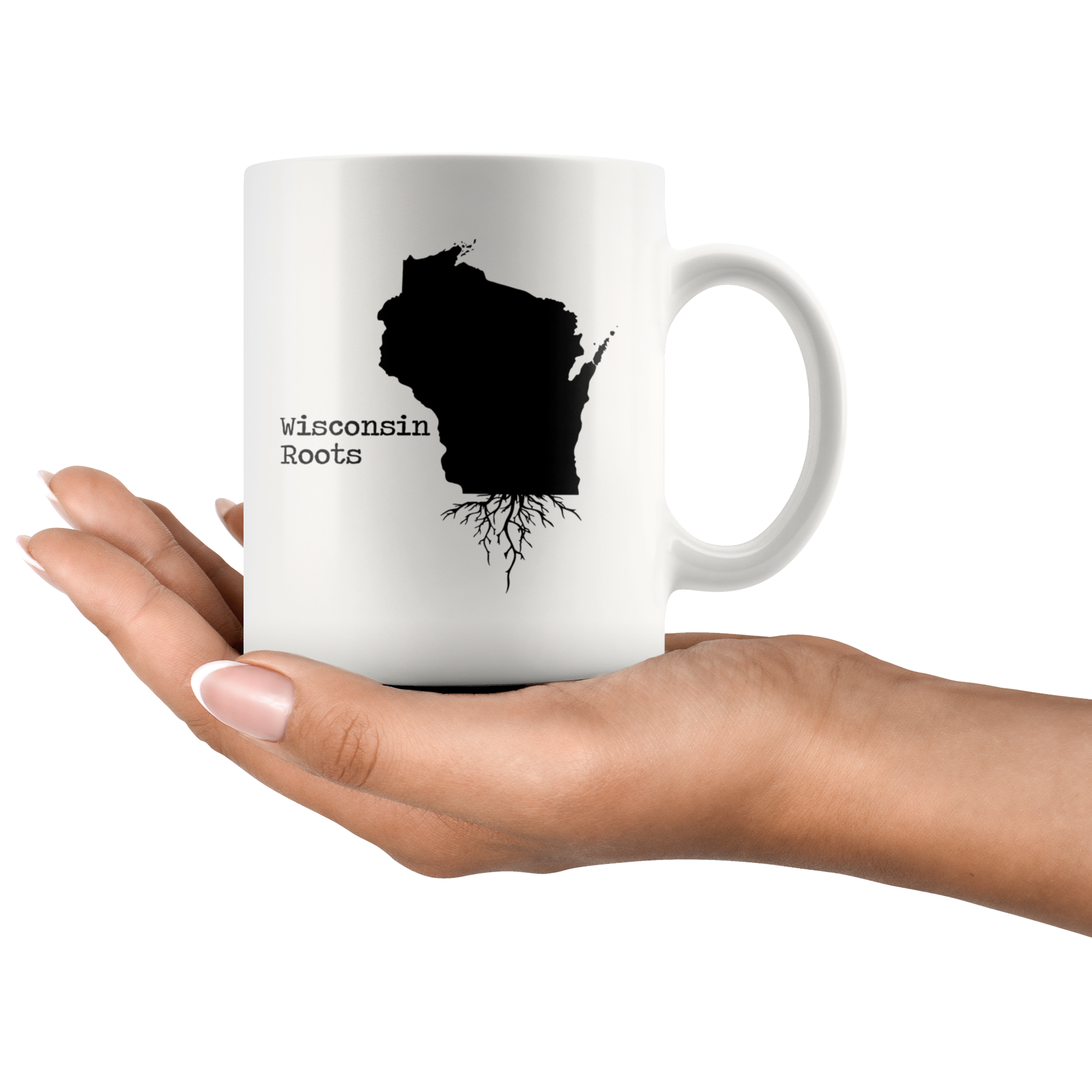 White Mugs - Wisconsin Roots