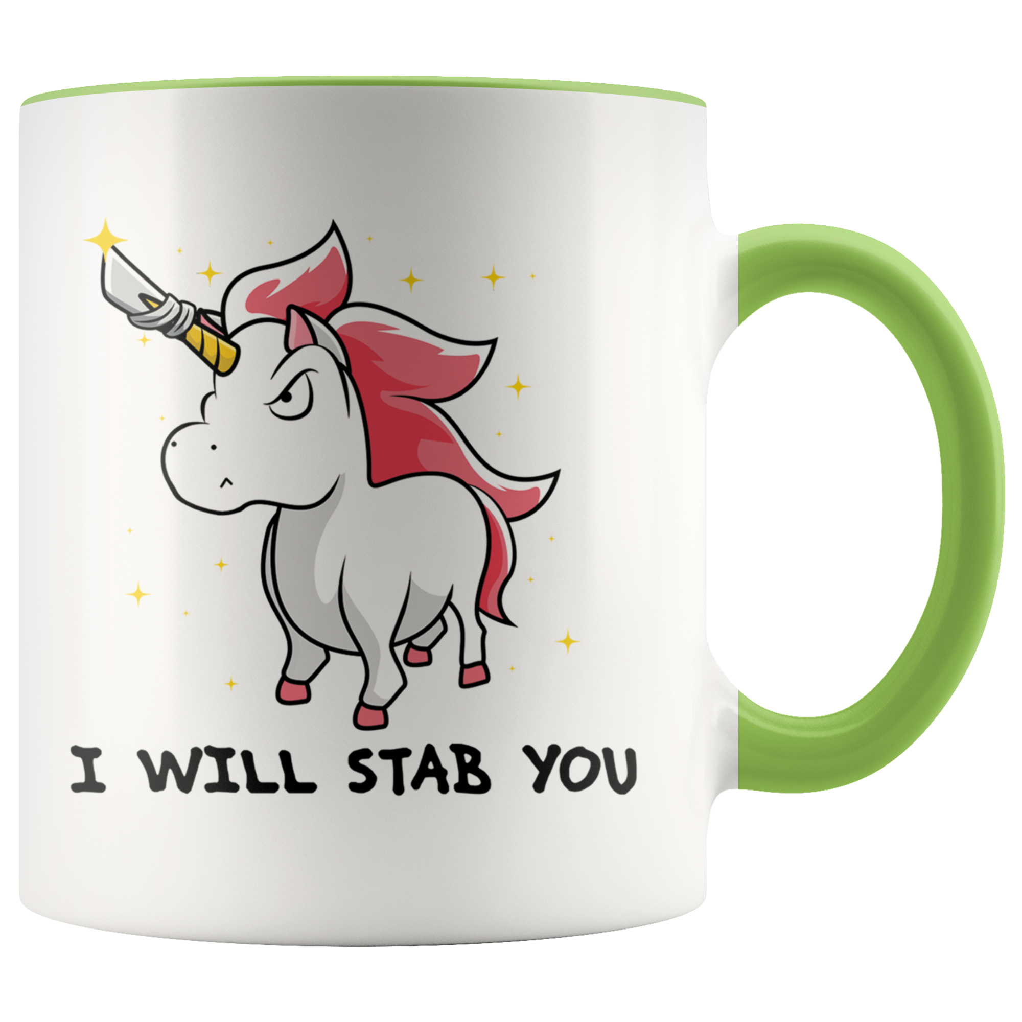 Accent Mug - Unicorn Will Stab You