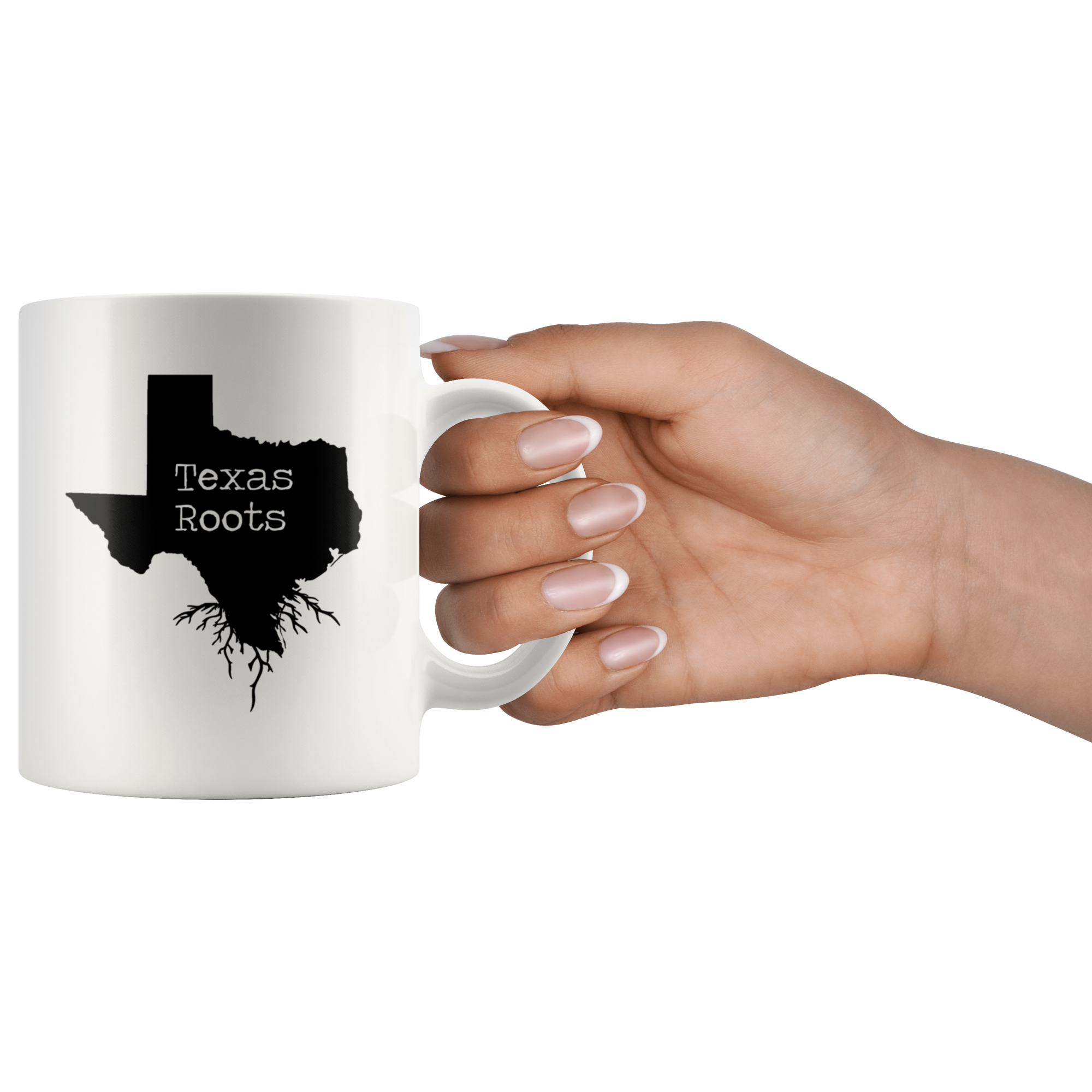 White Mugs - Texas Roots