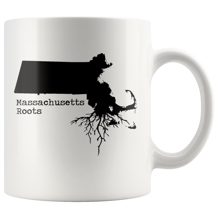 White Mugs - Massachusetts Roots