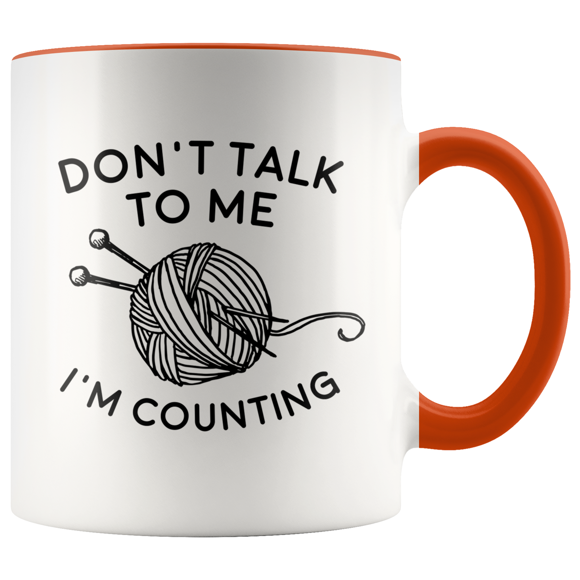 Accent Mug - Don't Talk I'm Counting