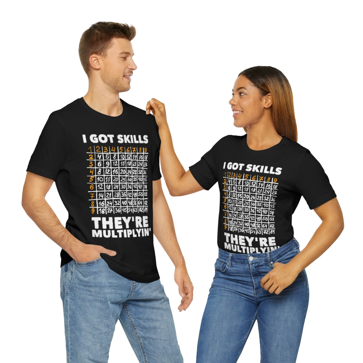 Math Skills Multiplyin TShirtSon UK