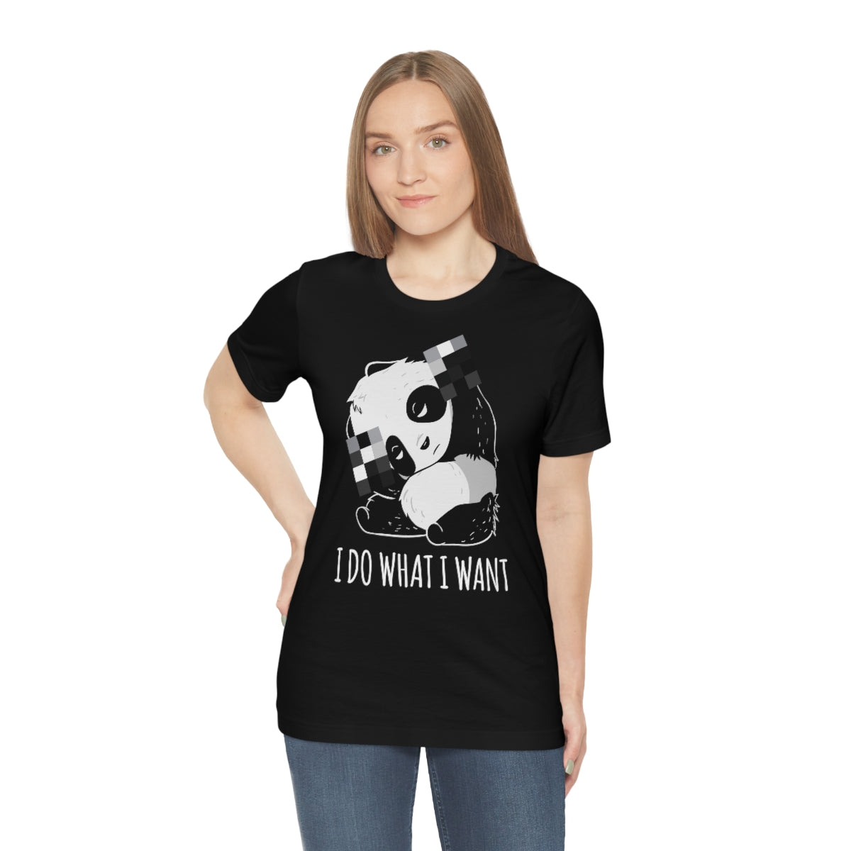 Panda I Do What I Want TShirtSon UK