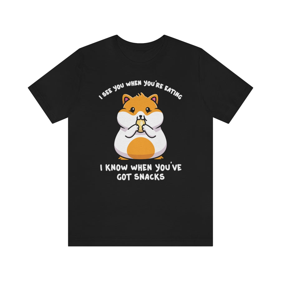 Hamster I See You When You're Eating TShirtSon UK