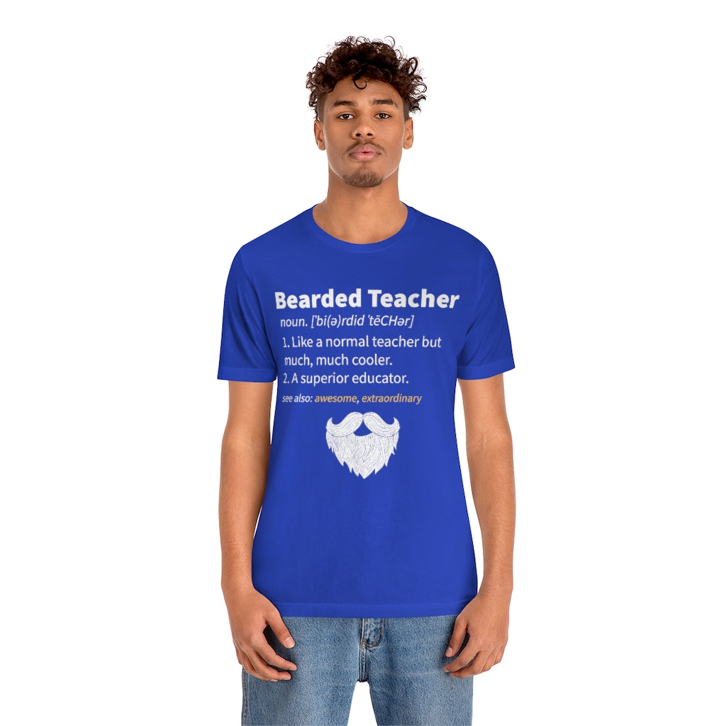 Bearded Teacher TShirtSon UK