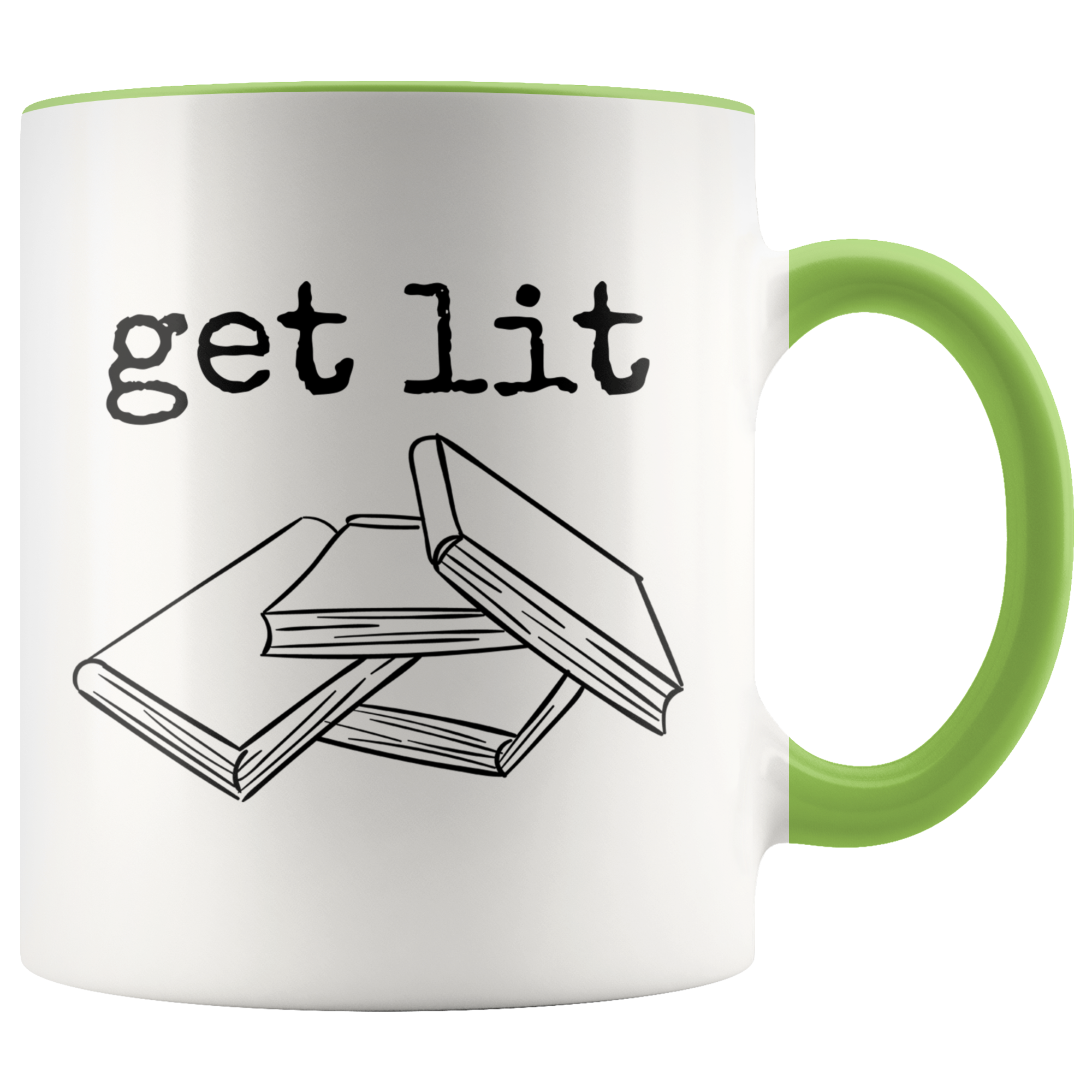 Accent Mug - Books Get Lit