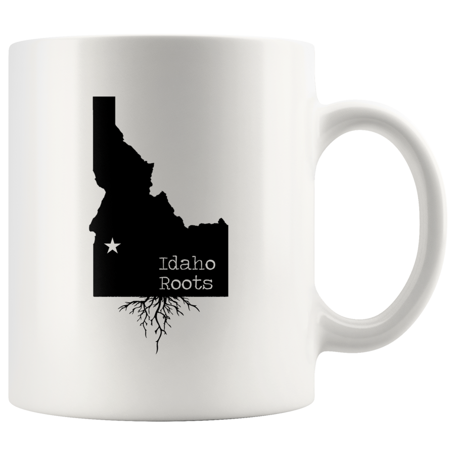 White Mugs - Idaho Roots