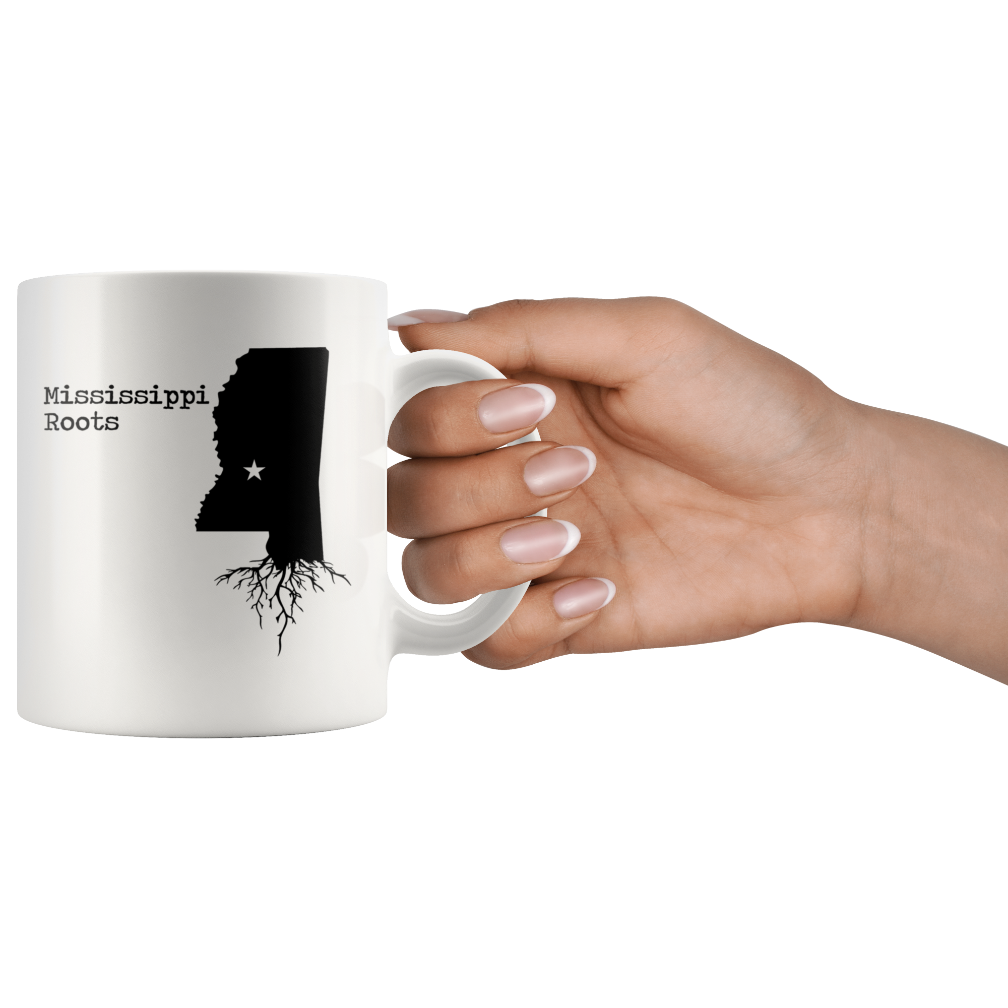 White Mugs - Mississippi Roots
