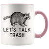 Accent Mug - Raccoon Let's Talk Trash