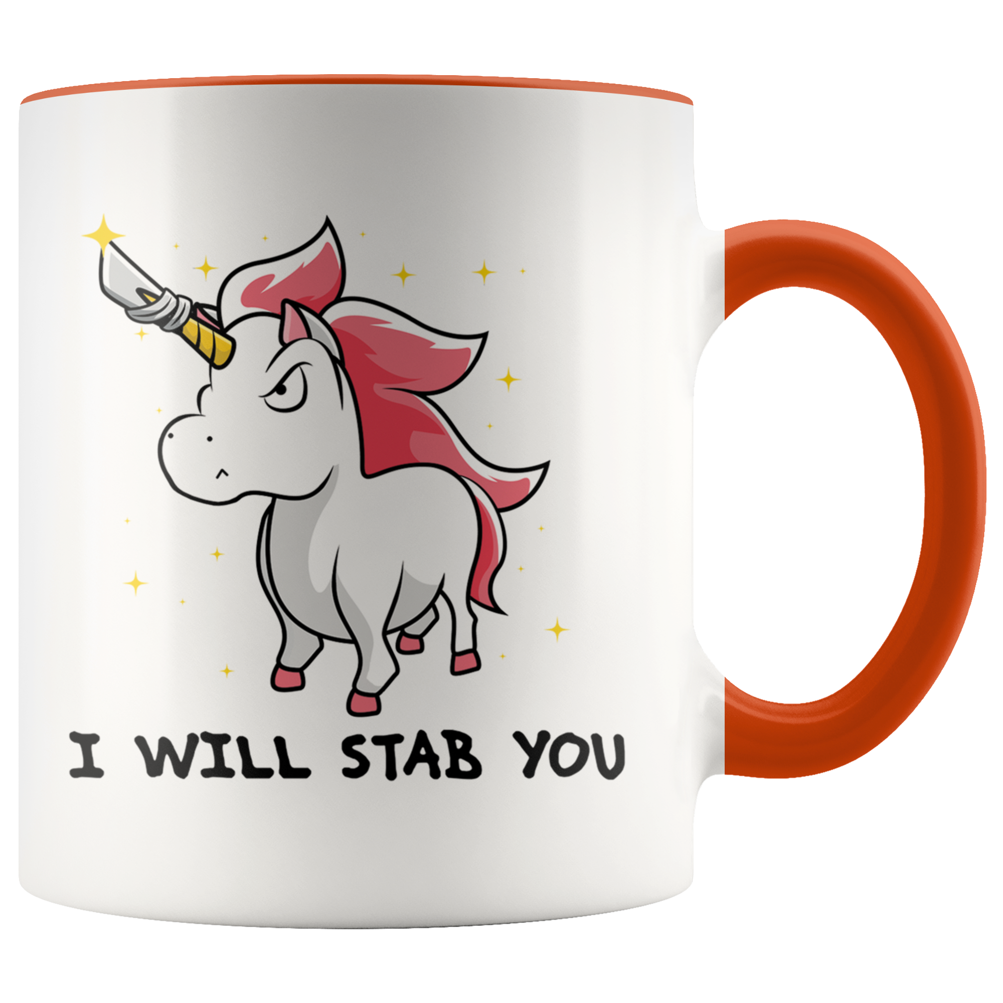 Accent Mug - Unicorn Will Stab You