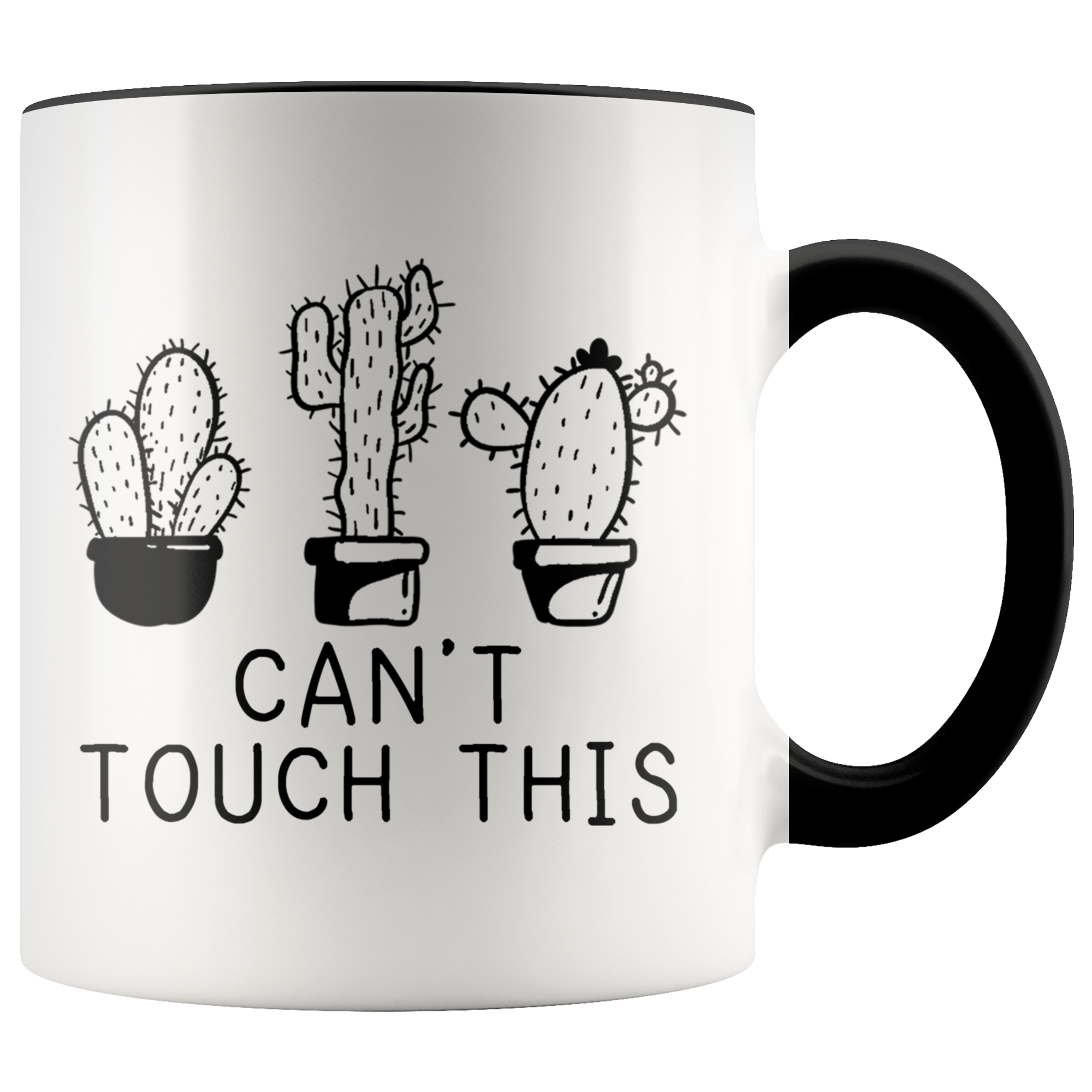 Accent Mug - Cactus Can't Touch This