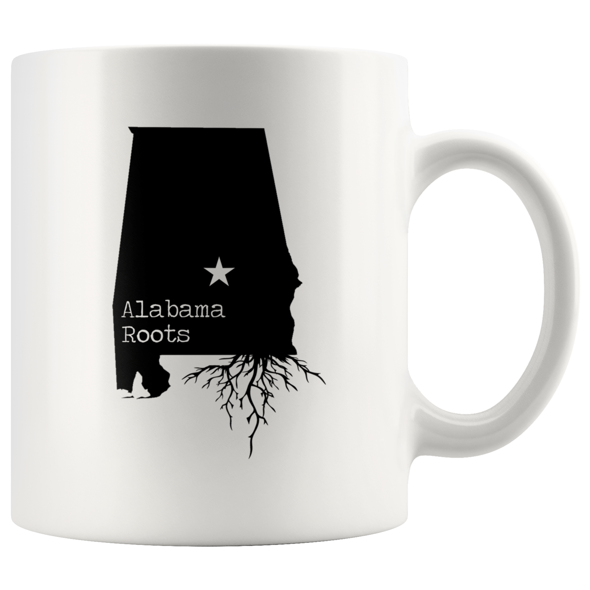White Mugs - Alabama Roots