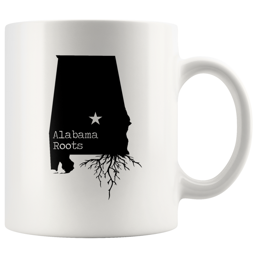 White Mugs - Alabama Roots
