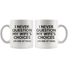 White Mugs -