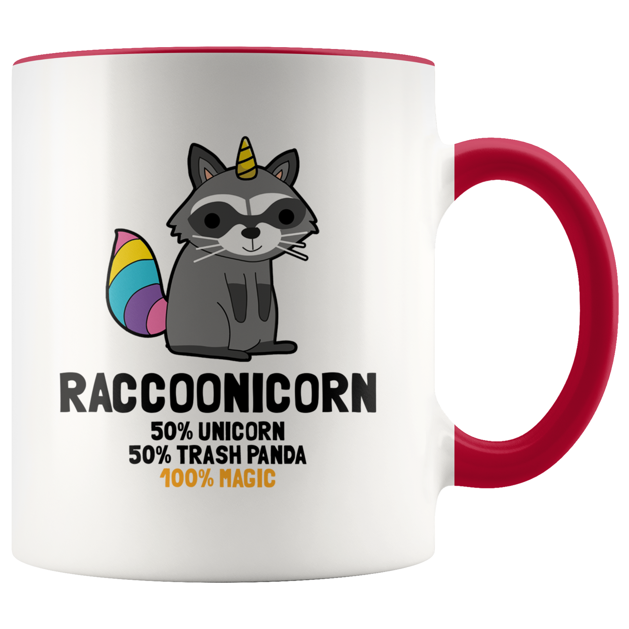 Accent Mug - Raccoonicorn