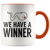 Accent Mug - We Have a Winner Pregnancy