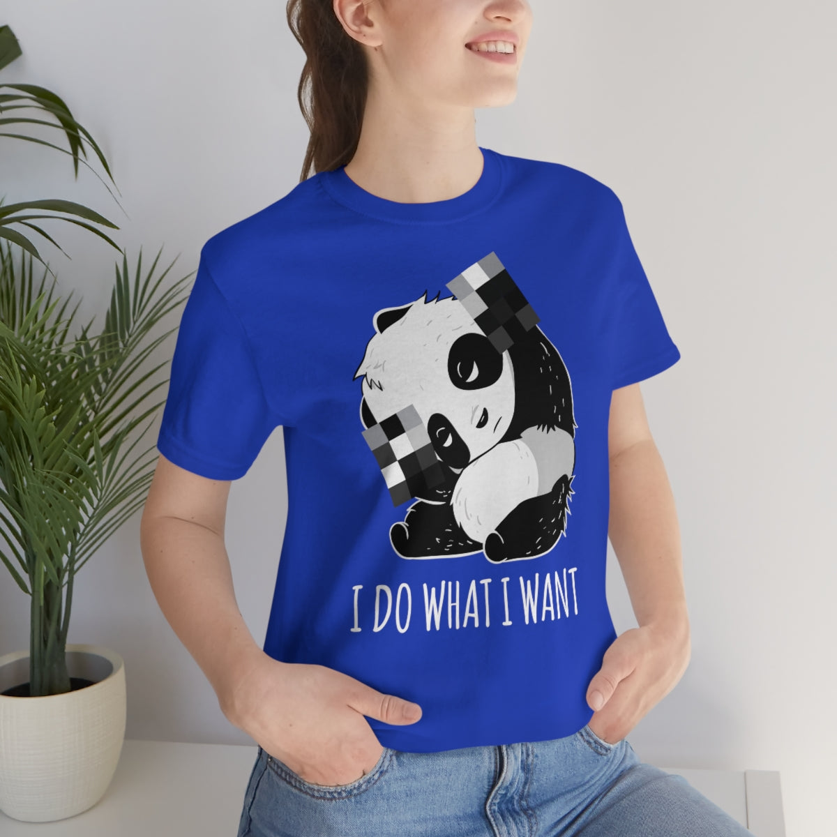 Panda I Do What I Want TShirtSon UK