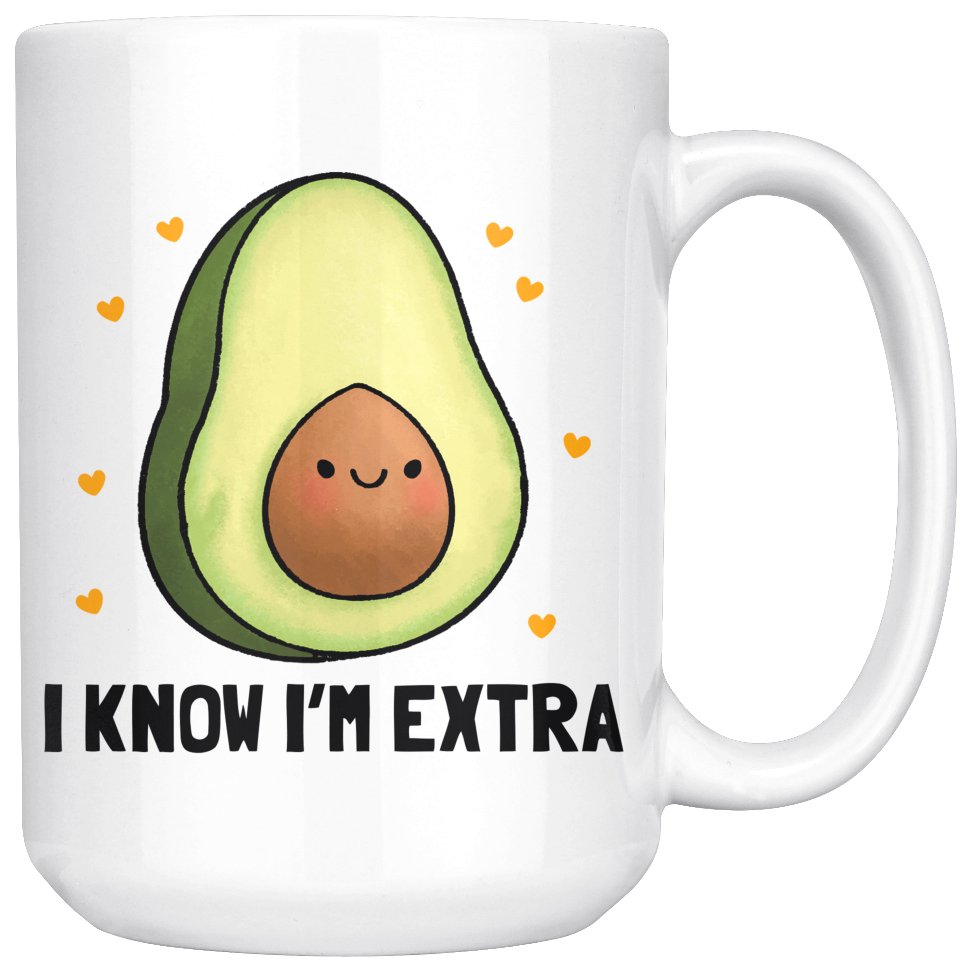 White Mugs - Avocado Extra