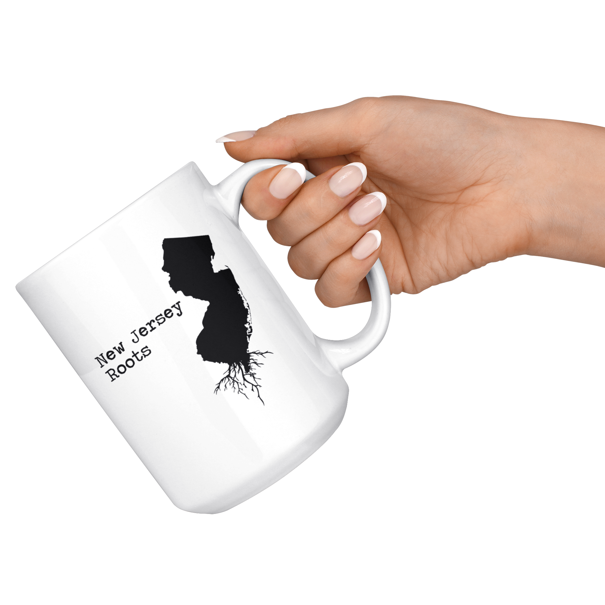 White Mugs - New Jersey Roots