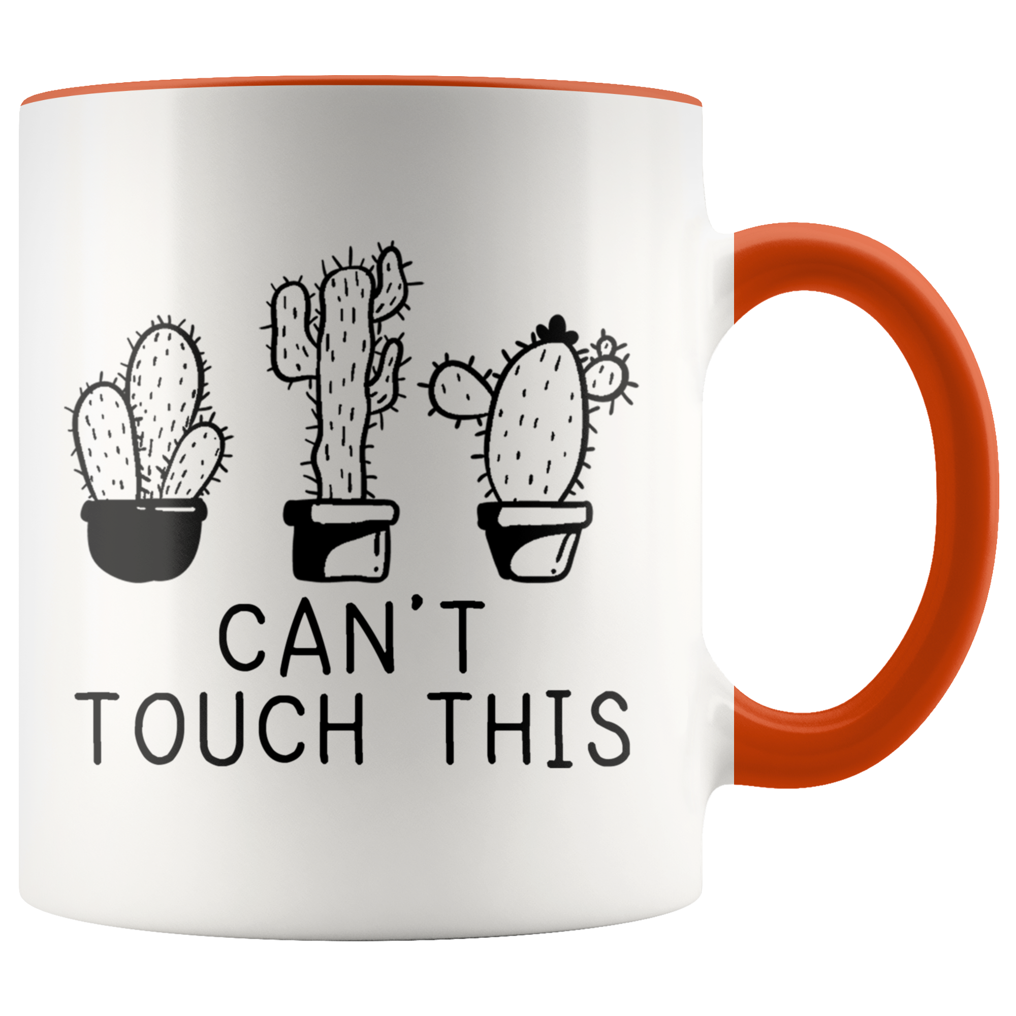 Accent Mug - Cactus Can't Touch This