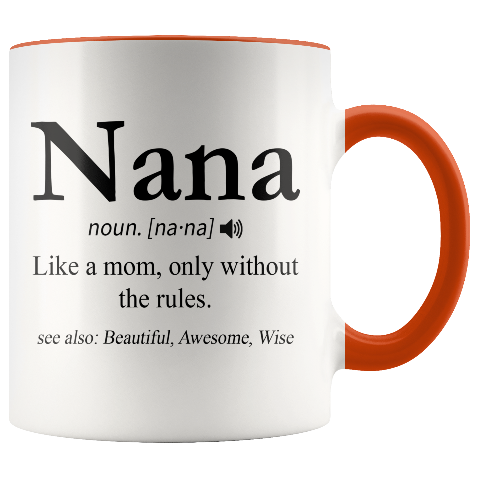 Accent Mug - Nana Definition
