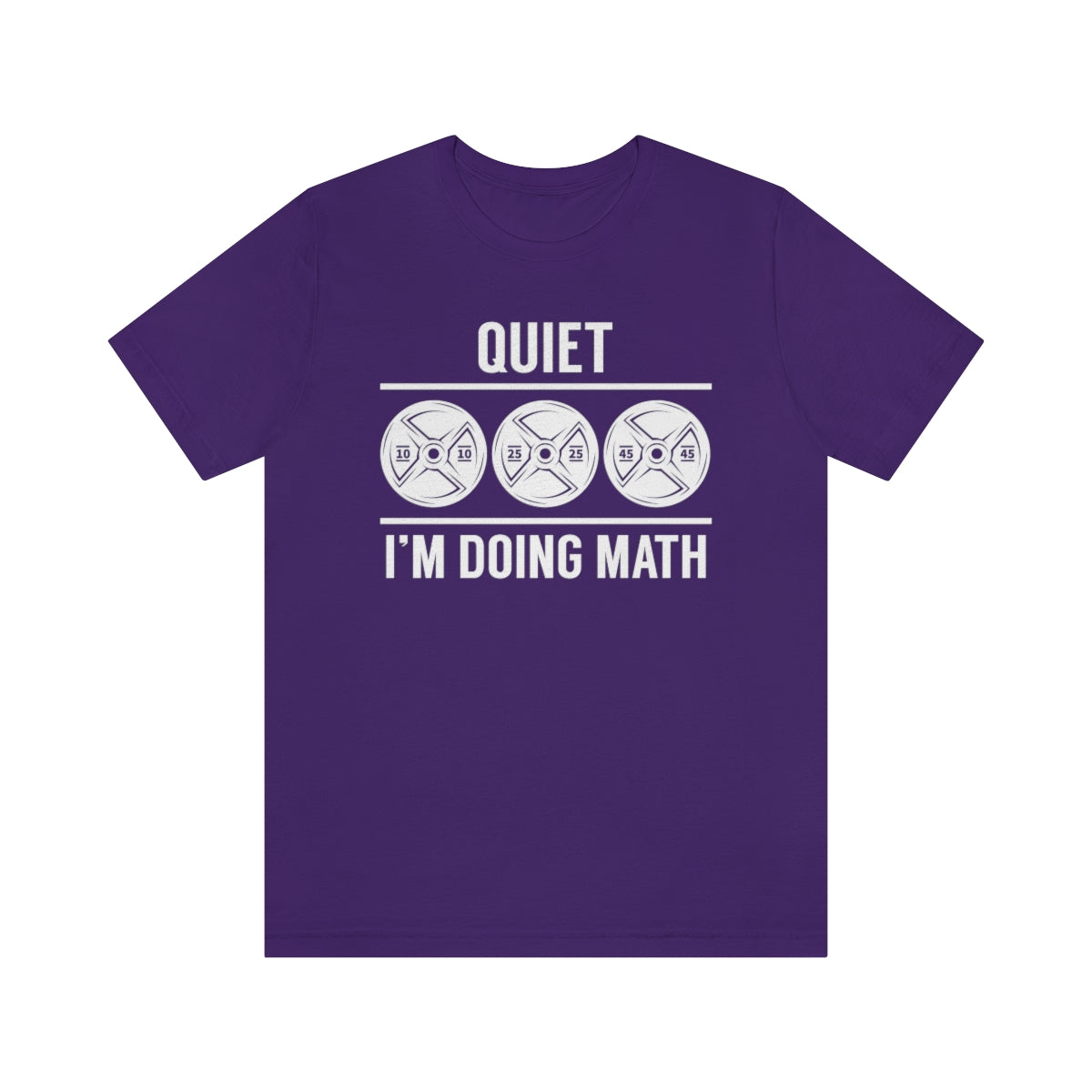 Doing Math Weights TShirtSon UK