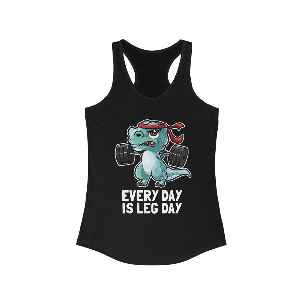 T-Rex Every Day Is Leg Day Women's Tank Top