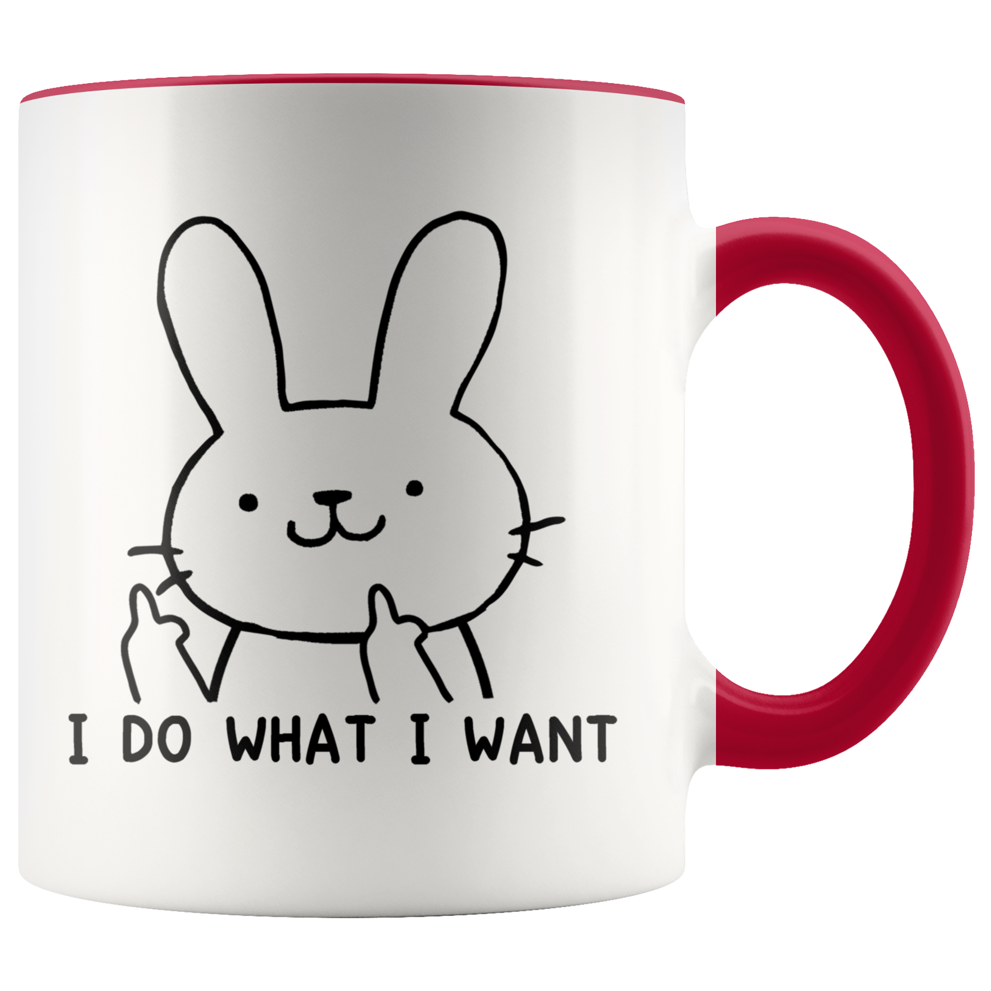 Accent Mug - Bunny Do What I Want