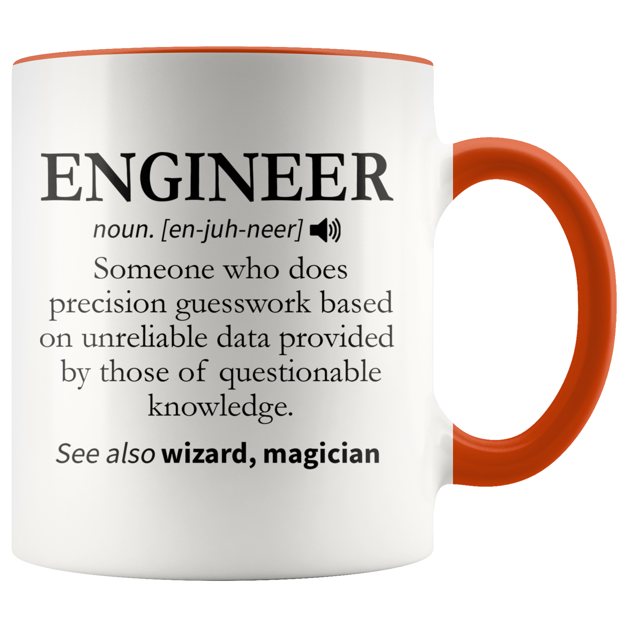Accent Mug - Engineer Definition