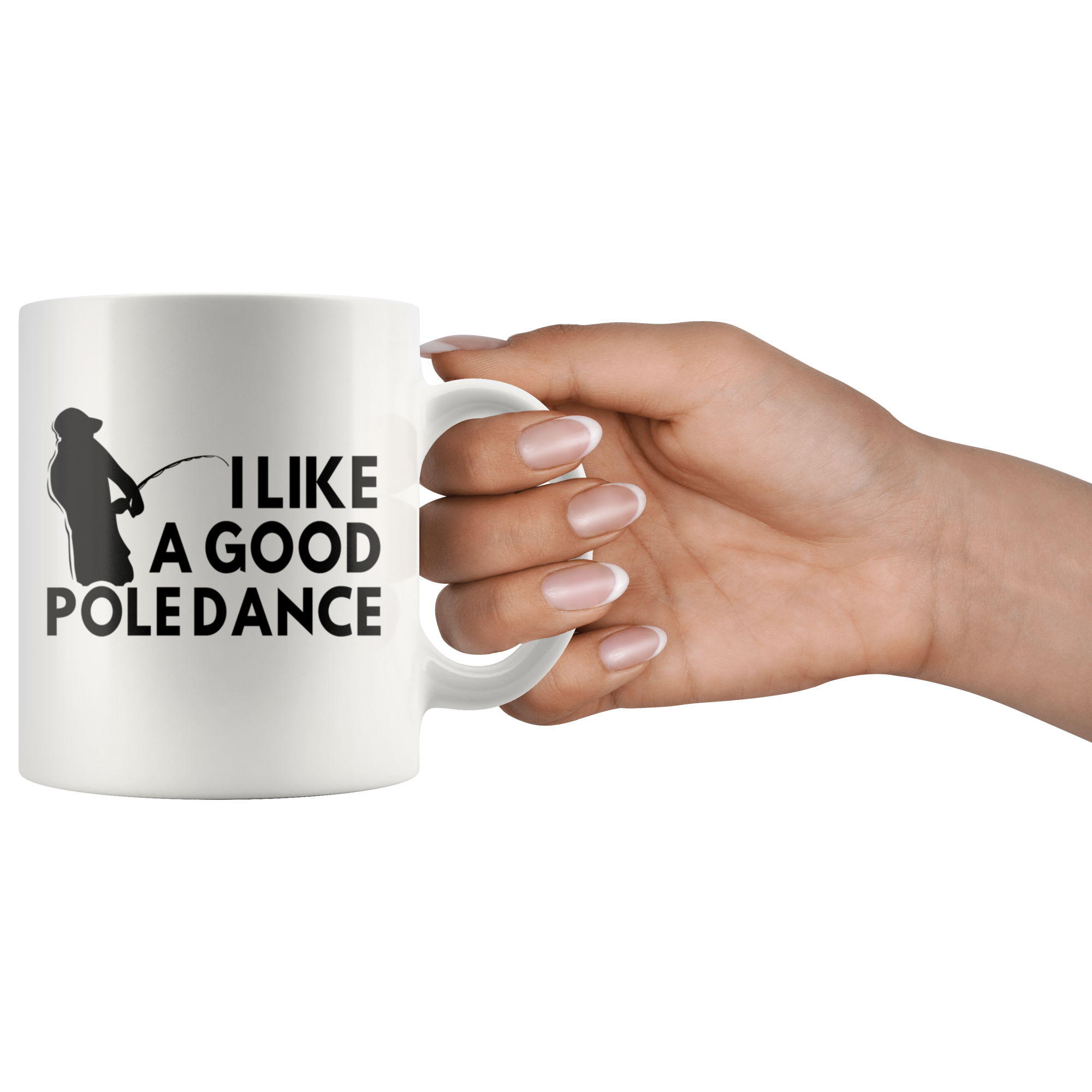 White Mugs - Fishing Pole Dance