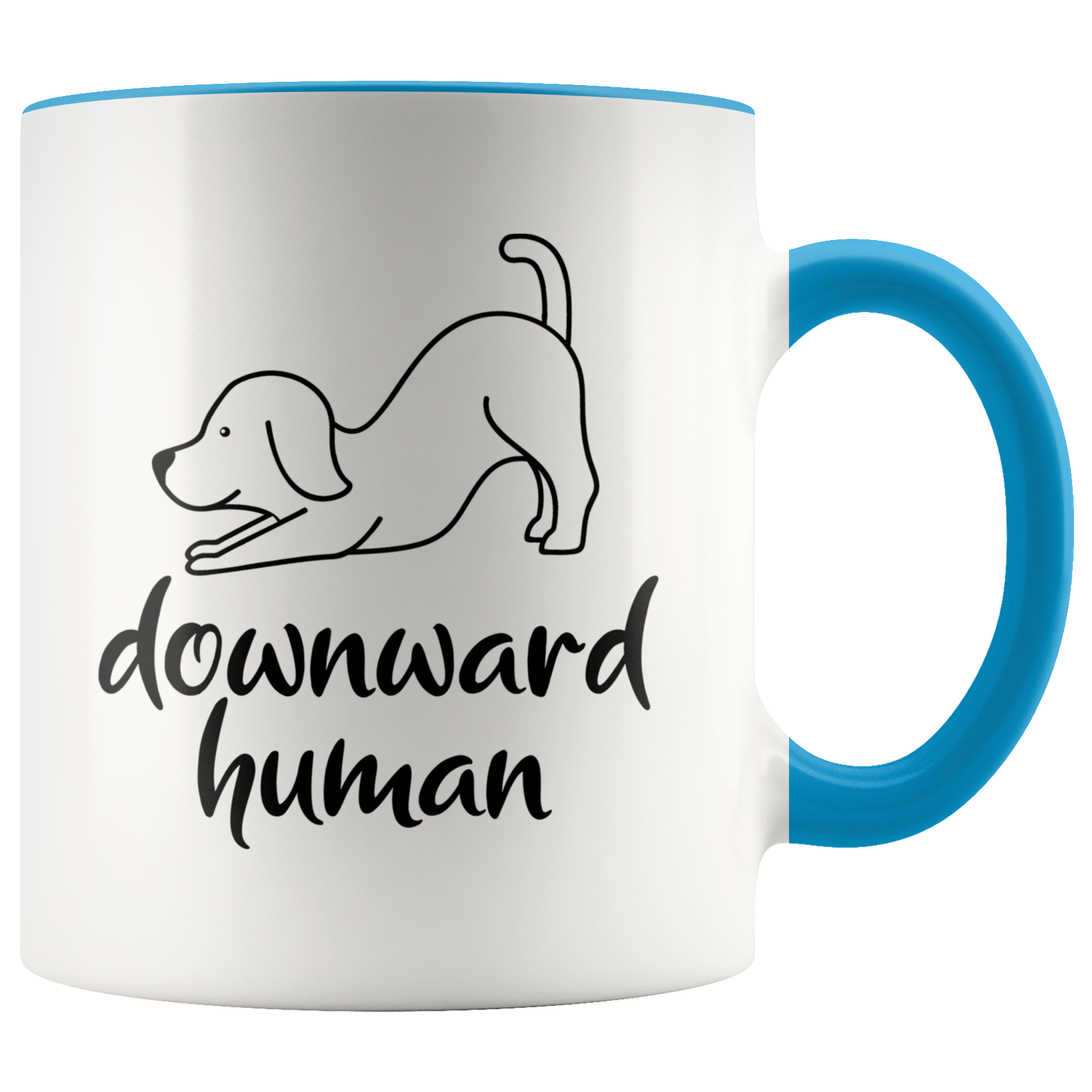 Accent Mug - Downward Human