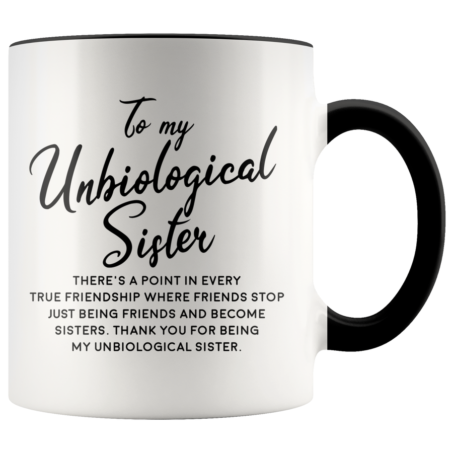 Accent Mug - Unbiological Sister