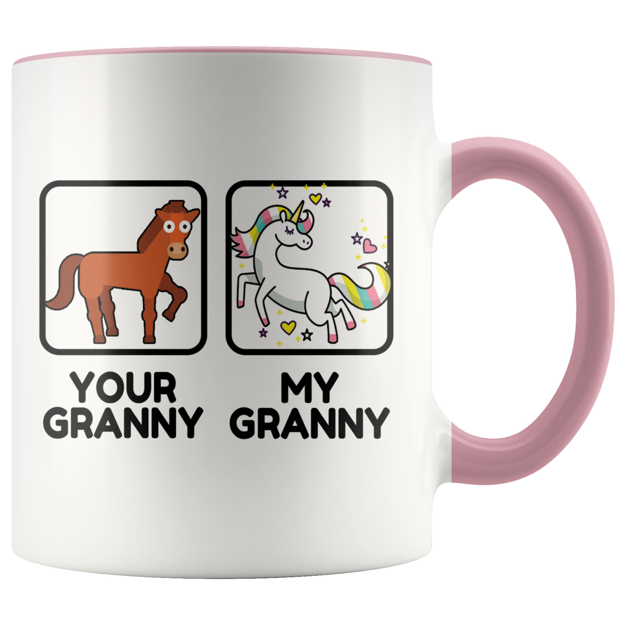 Accent Mug - Your Granny My Granny Unicorn